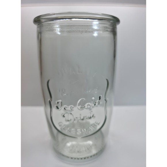 Home Essentials Glass Tumblers Set of 4 – 20 oz Iced Drink Coolers - Picture 6 of 11